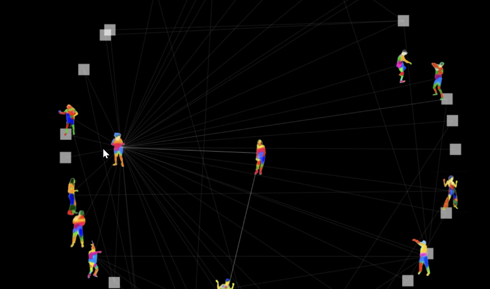 Dynamic dance floor traversal - https://drive.google.com/file/d/1zUCKkLVHnCvMDSTYzsFiomk0qZPyX9cq/view?usp=sharing